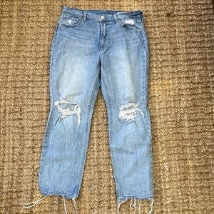 GAP Light Blue Distressed Women's Jeans